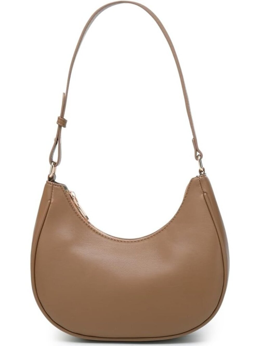 〽️Women's Taupe Cute Hobo Under Arm Mini Clutch Crescent Shoulder Tote Handbags